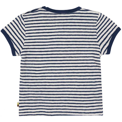 Leichtes Leinen Shirt kurzarm Streifen
