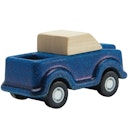 Vorschaubild Spielzeug Auto aus Holz ab 3 Jahren blau - 7 cm lang