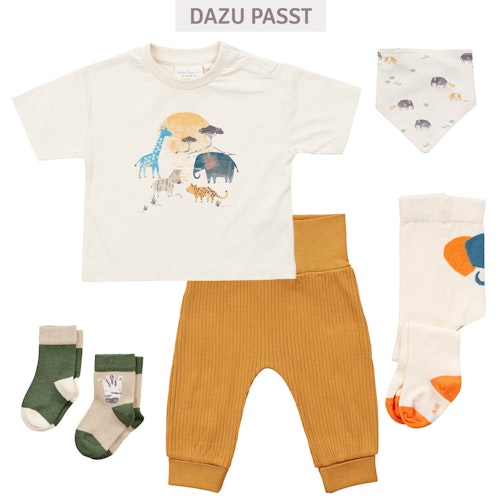 Shirt kurzarm Safari Tiere