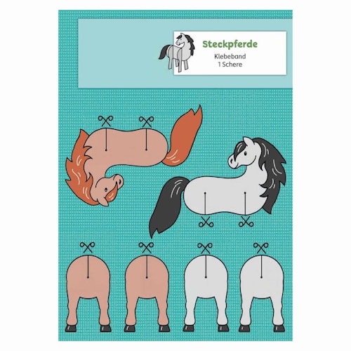 Lass uns basteln – Bastelbuch Pferde und Ponys