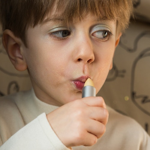 Kinderkosmetik 3er-Set Meise gelb