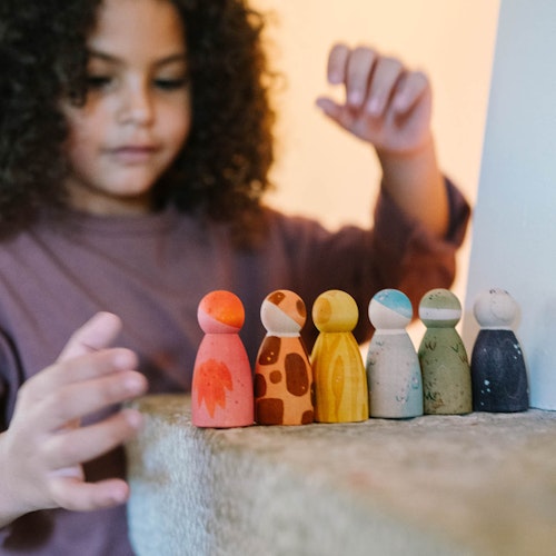 The Animal Crew: 6er Set Nins