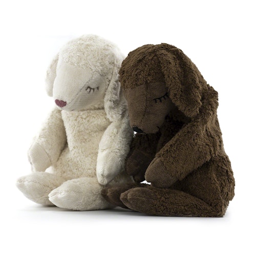 Schaf Kuscheltier & Wärmekissen Kirschkerne