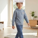 Vorschaubild Edle Twill-Stretch Hose hellblau