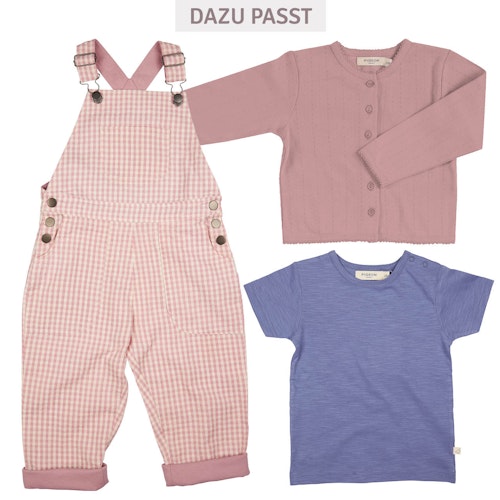 Slub Jersey Uni Shirt kurzarm