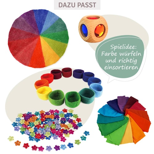 120 Blumen Funkelsteine zum Legen, Sortieren und Basteln