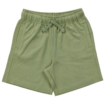 Robust weiche Sweat Short oliv-grün