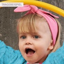 Vorschaubild Schickes Haarband fuchsia