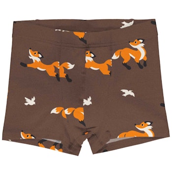 Boxershorts Füchse braun