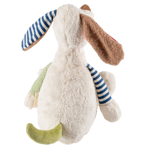 Stofftier Hund Patchwork 30 cm