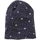 Vorschaubild Wende-Beanie Wintervögel