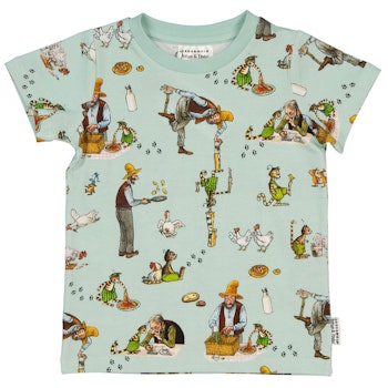 Shirt kurzarm Pettersson & Findus rosa