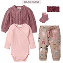 Vorschaubild Wickelbody People Wear Organic langarm Bio-Baumwolle