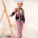 Vorschaubild Hochwertige Strickjacke Blockdesign