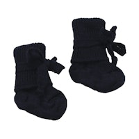 Babysocken Schurwolle - warm & atmungsaktiv 0-2 Monate - marine