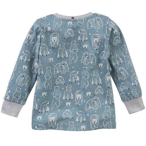Schlafanzug People Wear Organic langarm Motiv