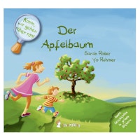 Komm, wir gehen näher ran! Pflanzlich gefärbtes Buch - Apfel
