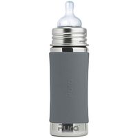 Pura kiki Babyflasche mitwachsend ab 3 Monate schiefer