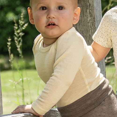 100% Wolle Body langarm