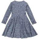 Vorschaubild Langarm Flatterkleid Herbstblumen