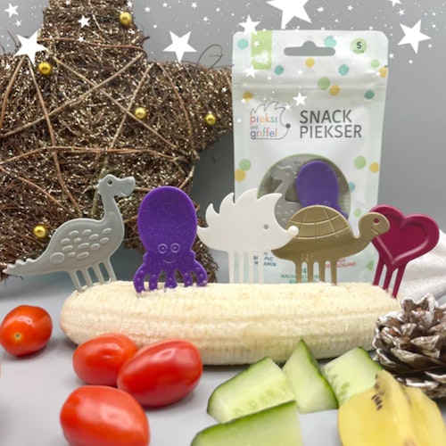 Magic Christmas Pieksis 5er Set für Snacks