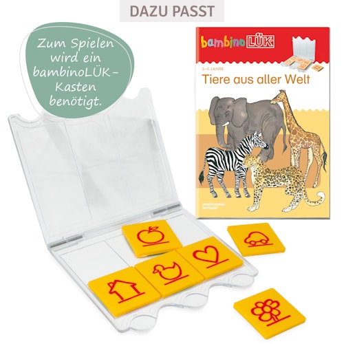 bambinoLÜK Übungsheft - Tiere aus aller Welt, 3-4 J.