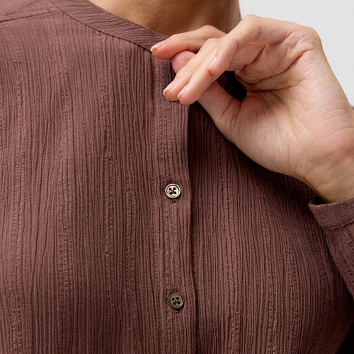 Damen Bluse braun