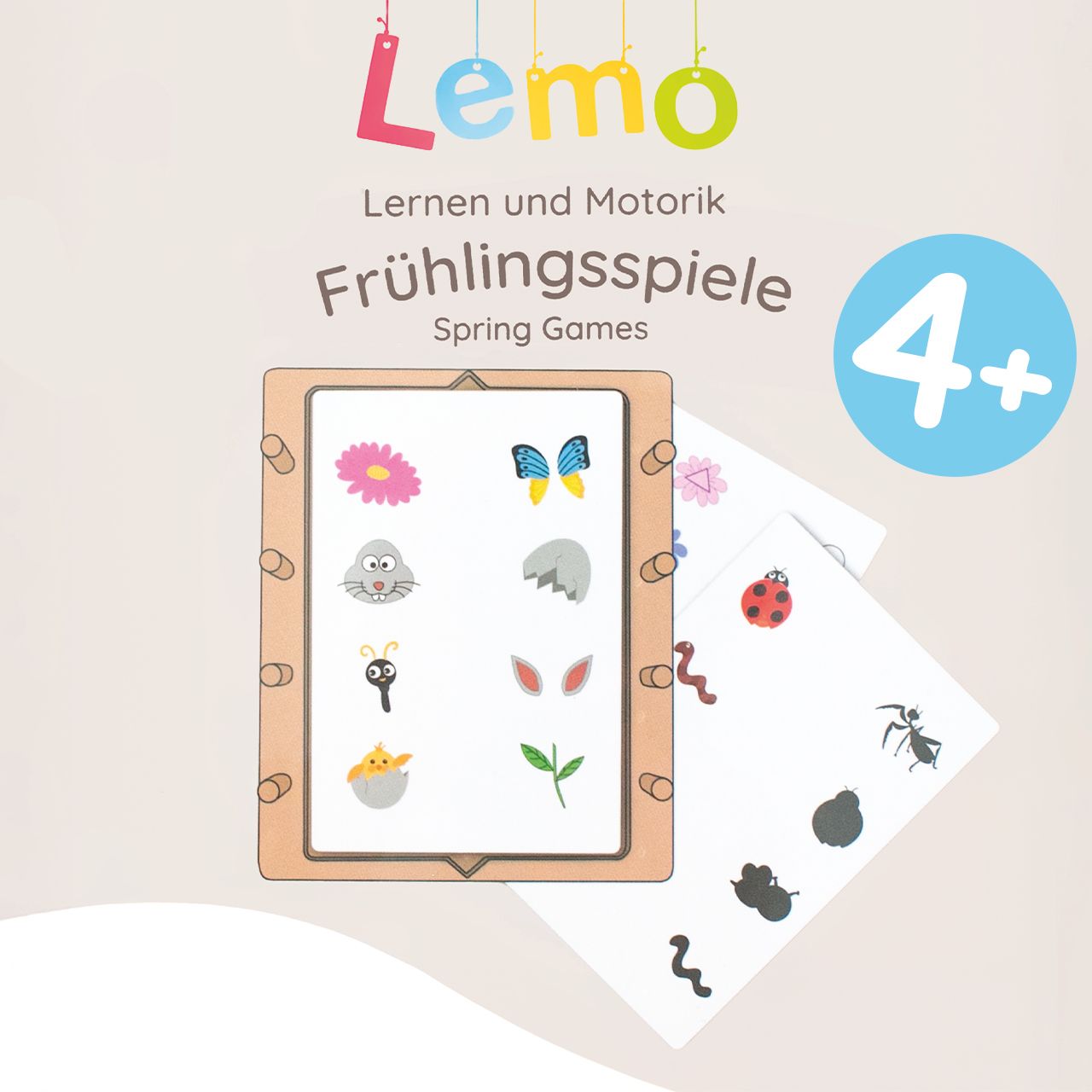 Lemo Kartensatz Frühlingsspiele ab 4 J.