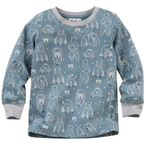 Schlafanzug People Wear Organic langarm Motiv