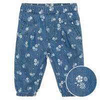Leichte Babyhose Chambray Blumen