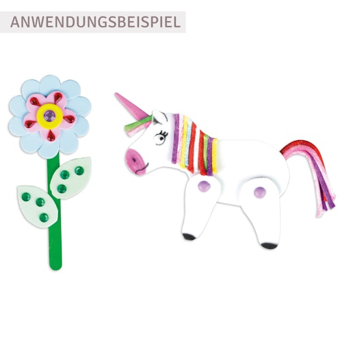 Bastelkoffer groß pink 800 Teile ab 5 Jahren