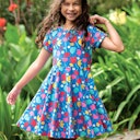 Vorschaubild Flatter Sommerkleid Regenbogen