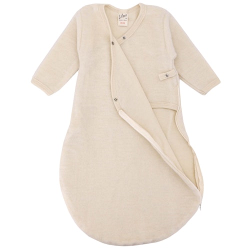 Babyschlafsack Wollplüsch langarm wickeln