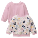 Vorschaubild Wende Sweatjacke Blumen