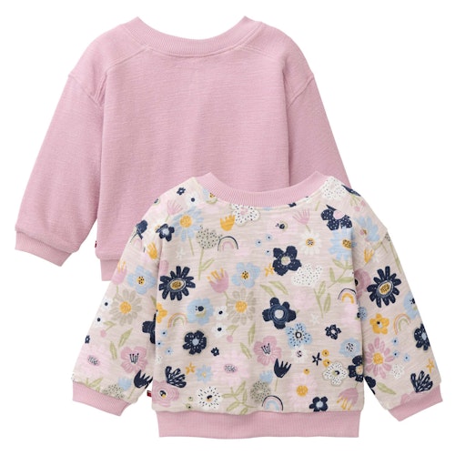 Wende Sweatjacke Blumen