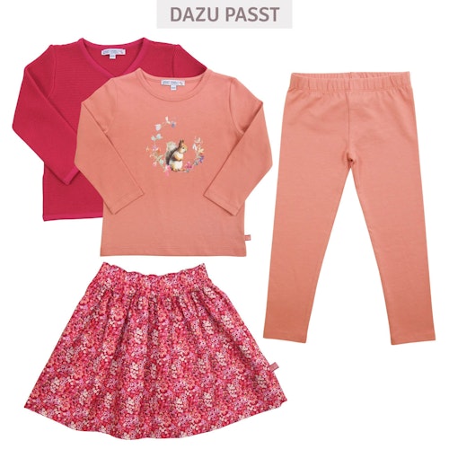 Langarmshirt mit Eichhörnchen Druck