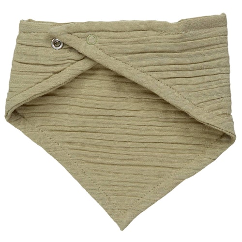 Leichtes Musselin Dreiecktuch khaki