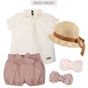 Vorschaubild Leichte Bluse Musselin Blumen