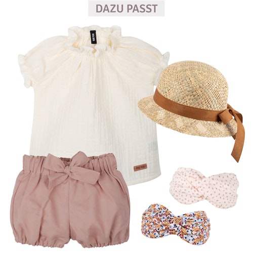 Leichte Bluse Musselin Blumen