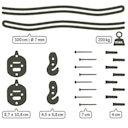Vorschaubild 2er Set Universal Rope für alles und überall flexibel