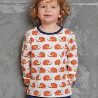 Leichtes Shirt langarm Igel