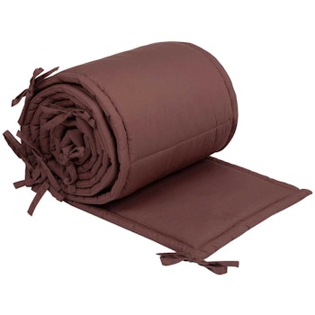 Bettumrandung Babynest 360 x 35cm schokobraun