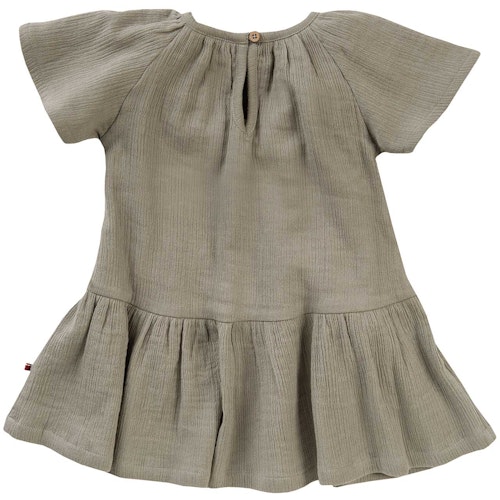 Leichtes Musselin Kleid kurzarm