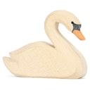 Vorschaubild Schwan Holzfigur 6 cm hoch