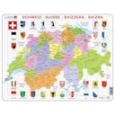 Vorschaubild Lernpuzzle Schweiz Karte für Kinder ab 6 Jahre