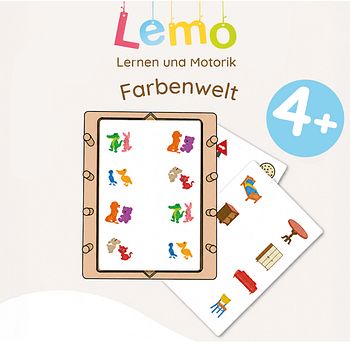 Lemo Kartensatz Farbenwelt ab 4 J.