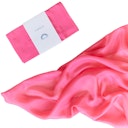 Vorschaubild Spieltuch Seide pink mittel 89 x 89 cm