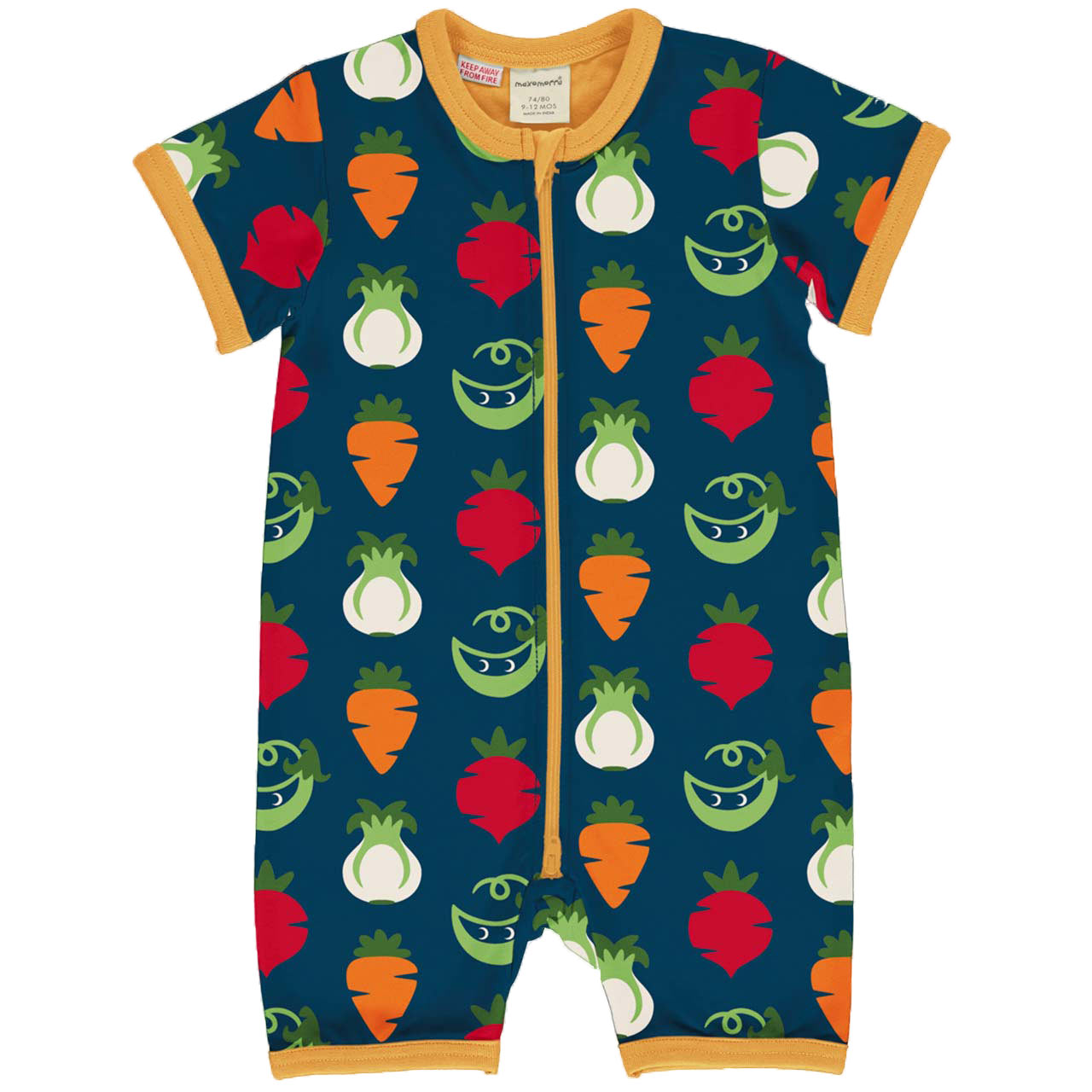 Sommerlicher Beachbody mit Alloverprint 