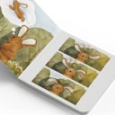 Vorschaubild 4 Elemente aus Kuscheltier und Buch Hoch hinaus