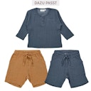 Vorschaubild Leichtes Musselin Langarmshirt
